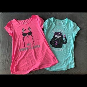 Justice Short Sleeve Tops